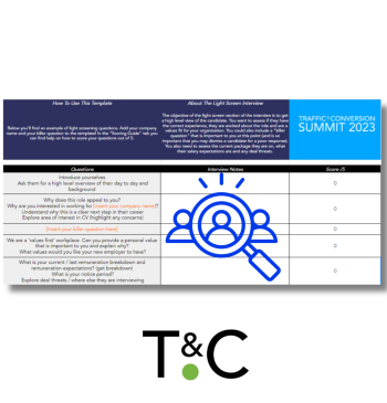 Recruitment Scorecard